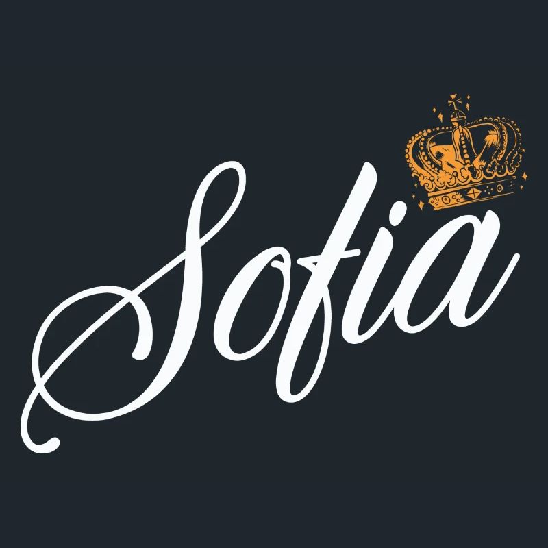 Sofia Custom Name for Women Kids Toddlers - Sofia