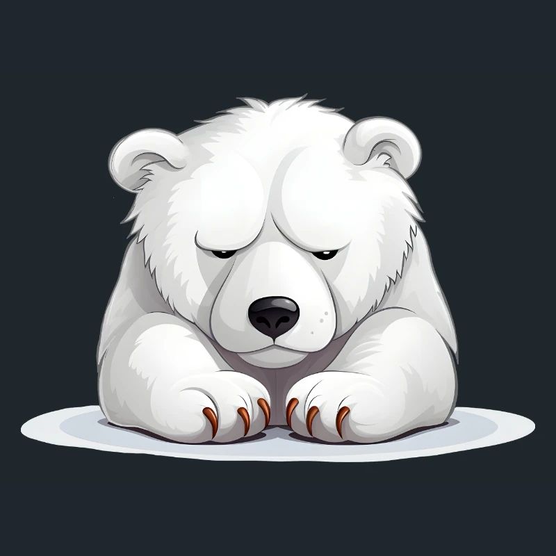 Grumpy Eisbär