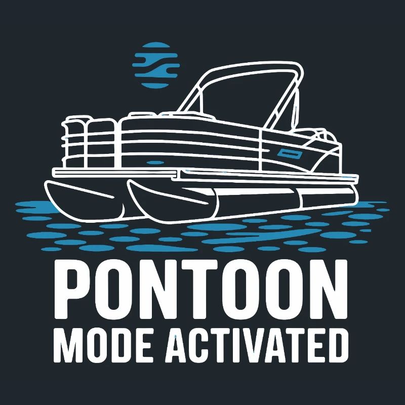  Pontoon Mode Activated Pontonboot Sommer