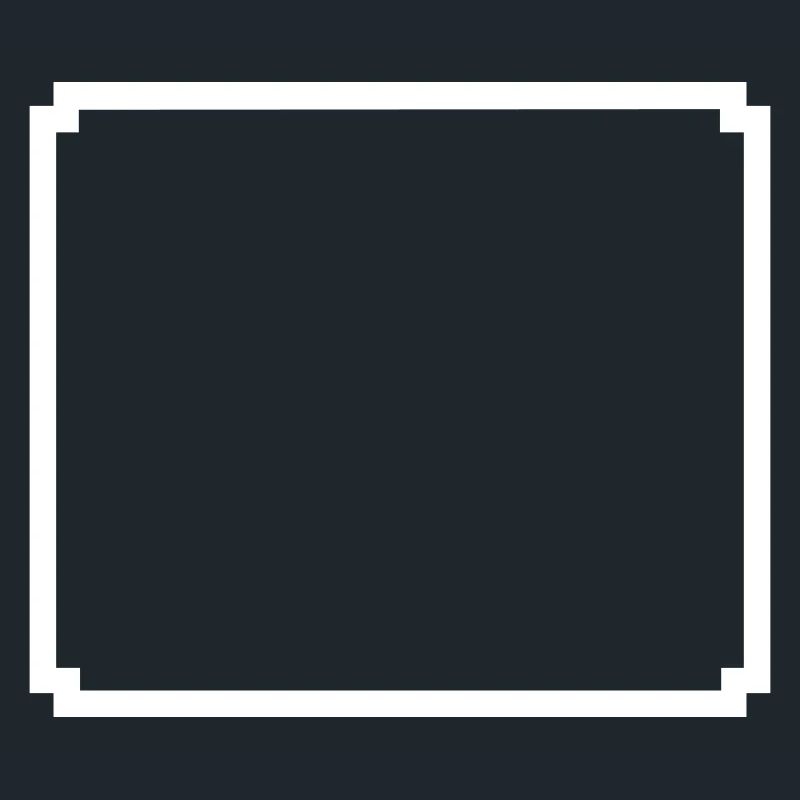 Boîte de texte 8 bits de trame de pixels