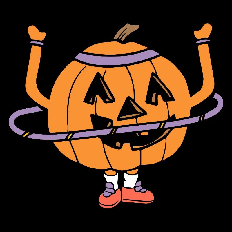 Hula Hup Hopp Halloween Hullern Huller Pumpkin