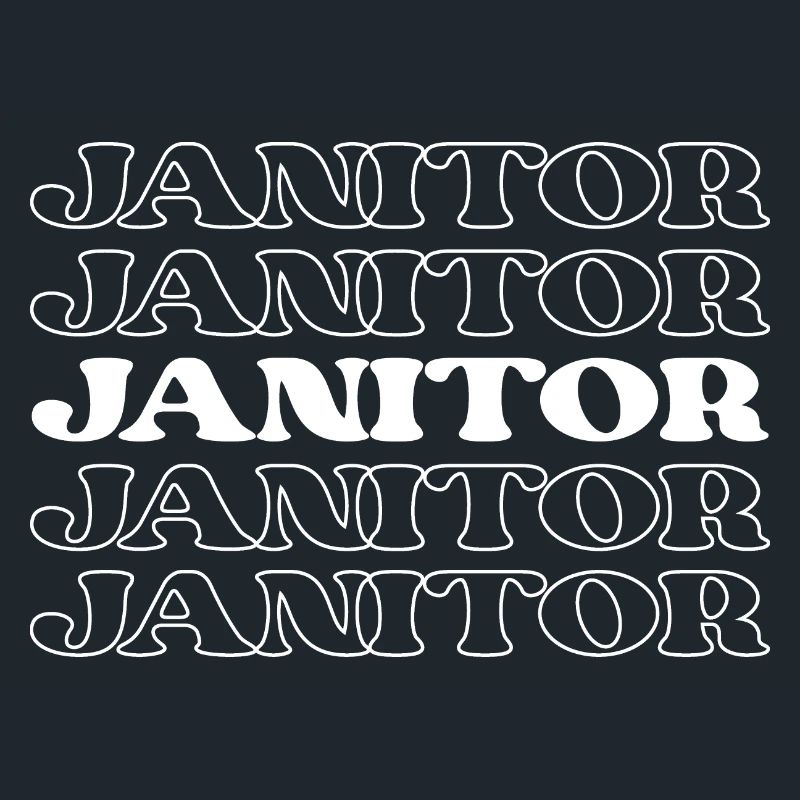 Janitor Custodian Cleaner Maintenance Worker