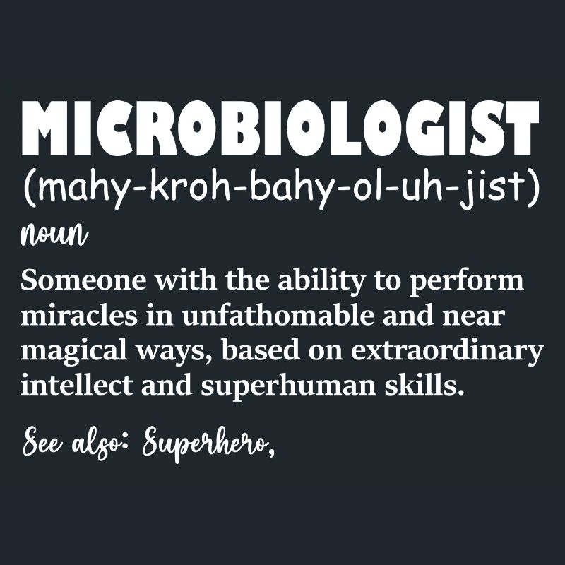 Définition drôle de microbiologiste