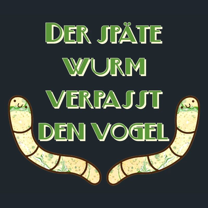 der späte wurm verpasst den vogel e 1