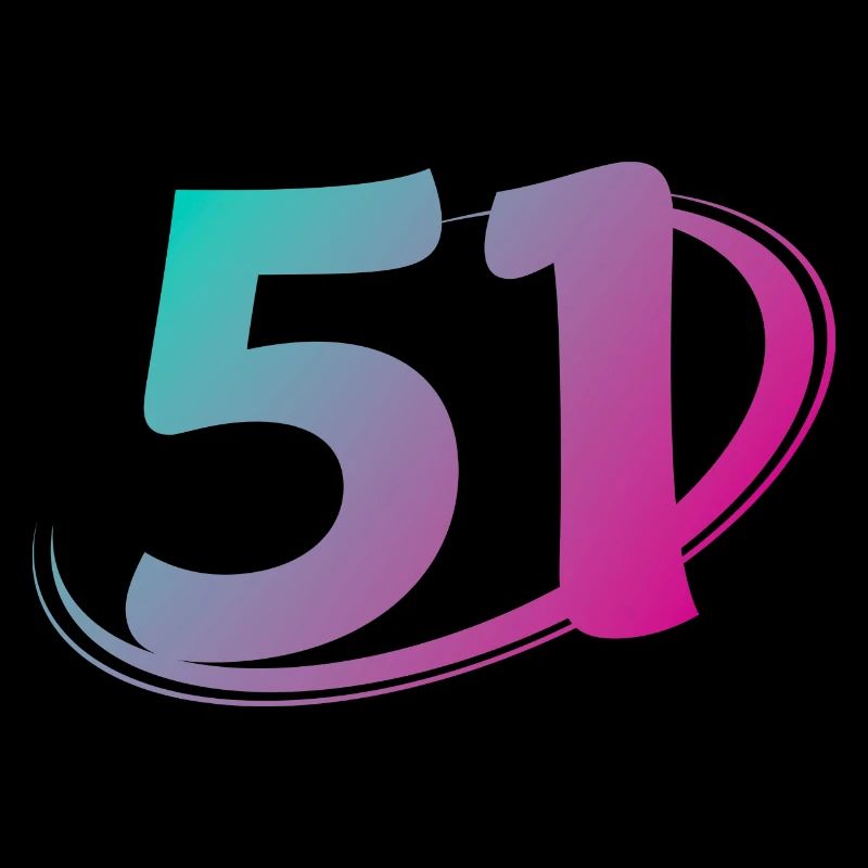 Number 51 multicolor