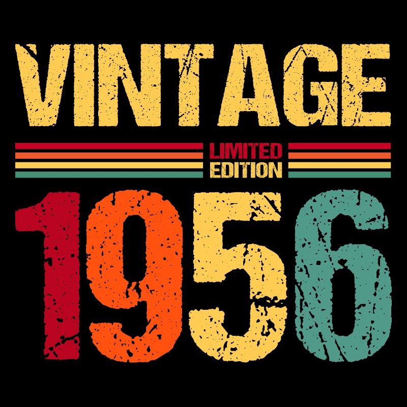 70e anniversaire 1956 Édition Limitée Vintage