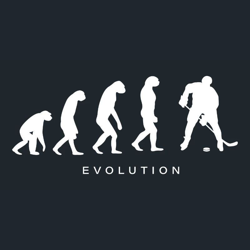 Hockey Players Athlete Evolution