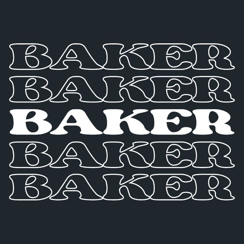 Bäcker Bäcker Konditor Backwerk Arbeiter Teig