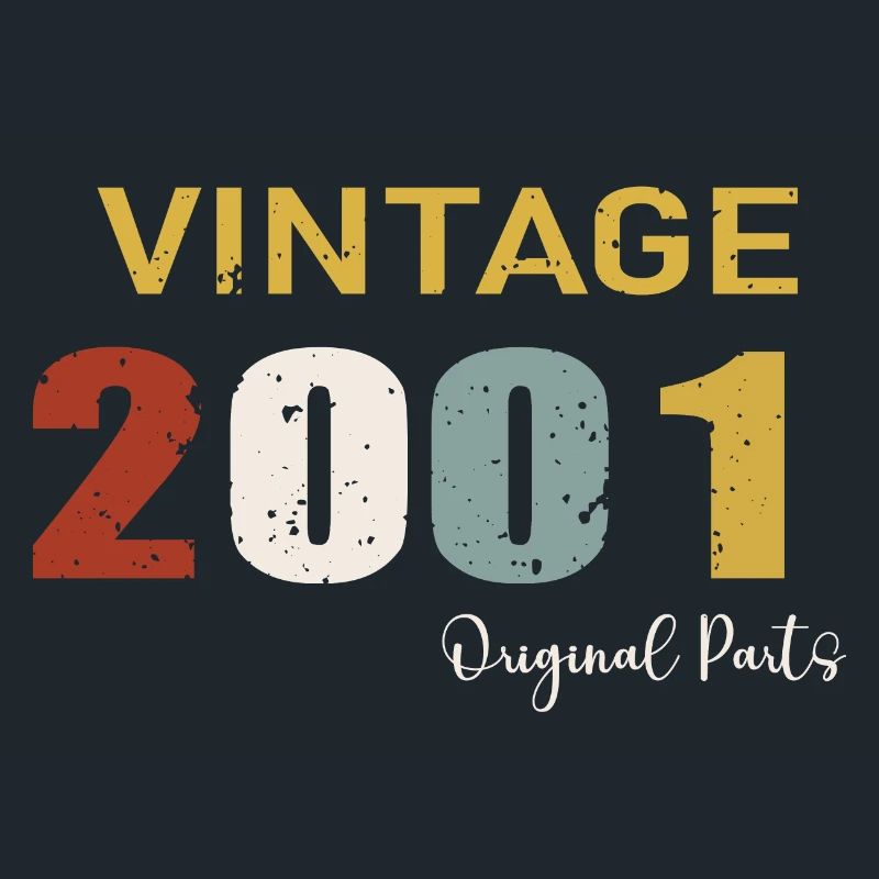 Original parts 2001 - 23rd Anniversary Gift