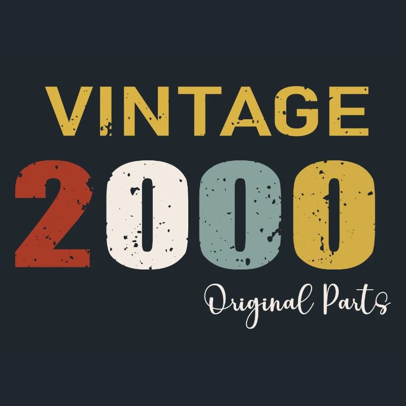 Originalteile 2000 - Geschenk zum 24-jährigen Jubiläum
