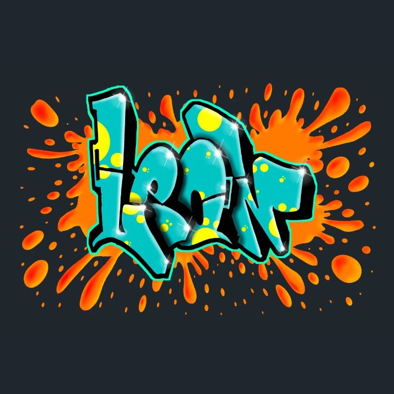 Leon graffiti red splash printable on everything