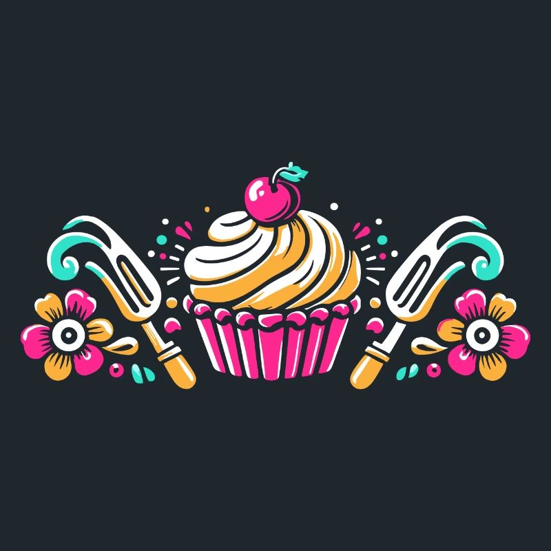 Cupcake Bäcker Backen Backen Cupcakes Konditorei Bäcker