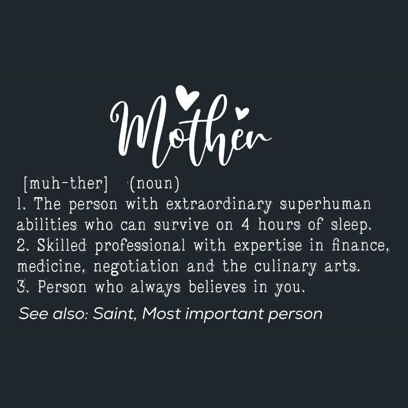 Mother Definition Muttertagsgeschenk englisch