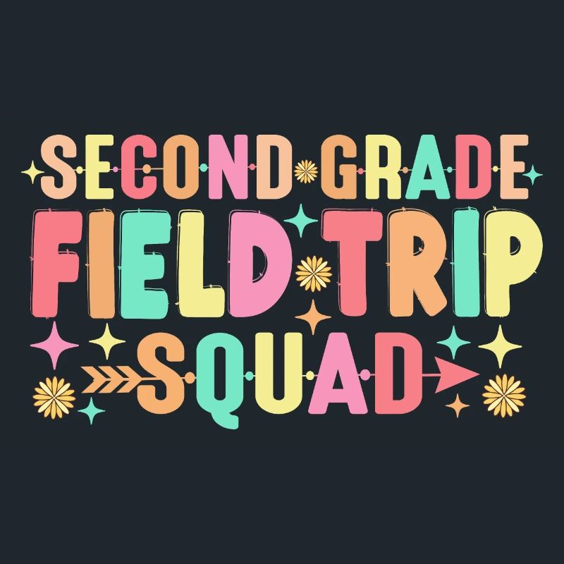 2nd Second Grade Field Trip Squad Matching
