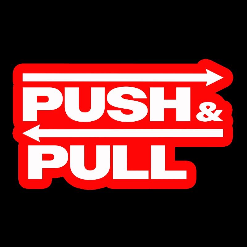 Push and Pull Red