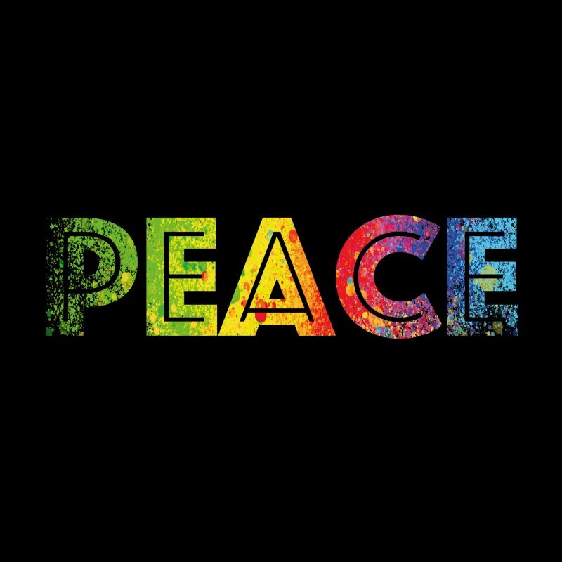 PEACE colours speckled