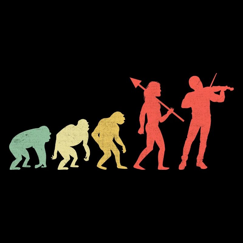 Evolution Violon Instrument Violoniste Viole de gambe