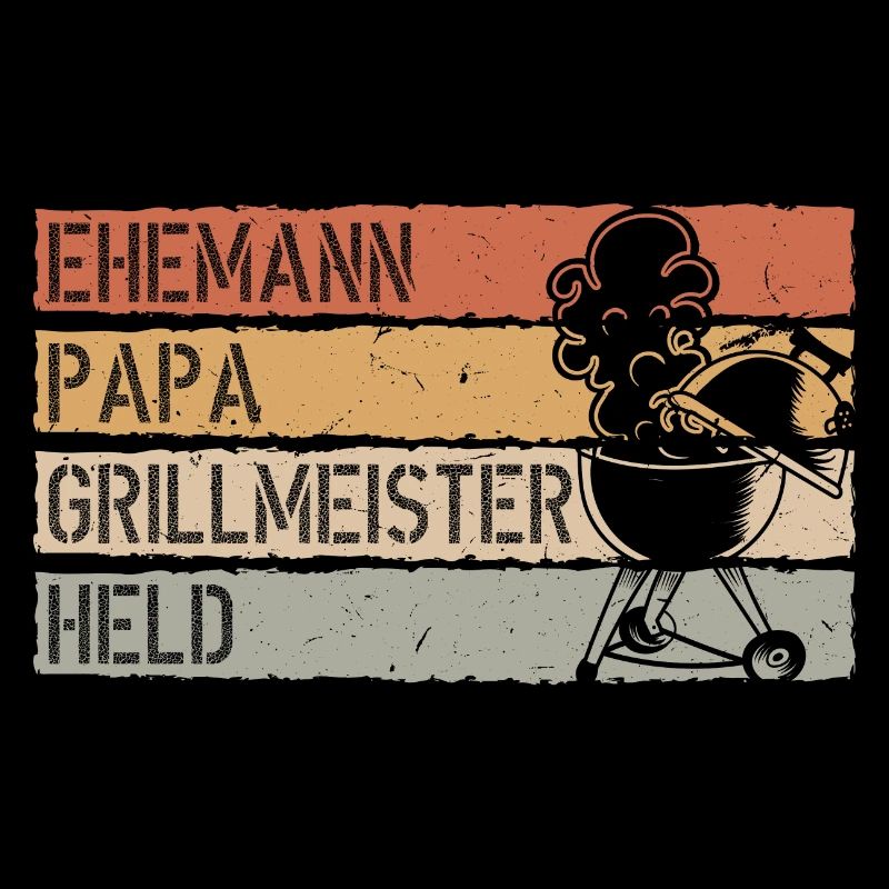 EHEMANN PAPA GRILLMEISTER HELD - Papa Geschenkidee