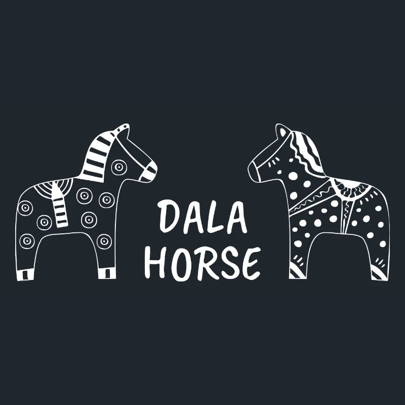Sculpture sur cheval Dala