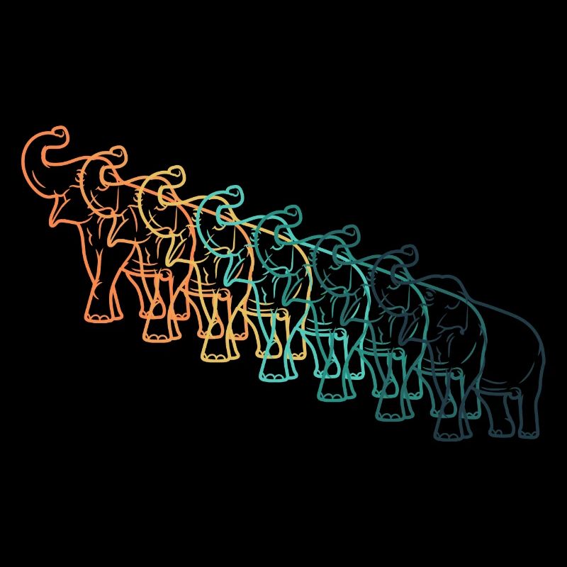 Éléphant vintage