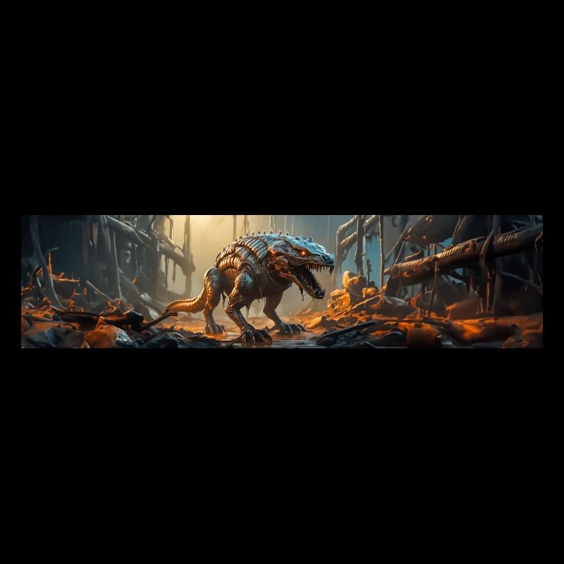 Apocalypse Mutant Armadillo géant et loup Mix