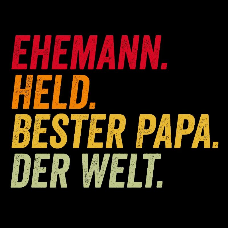Ehemann Bester Papa Vatertag lustig
