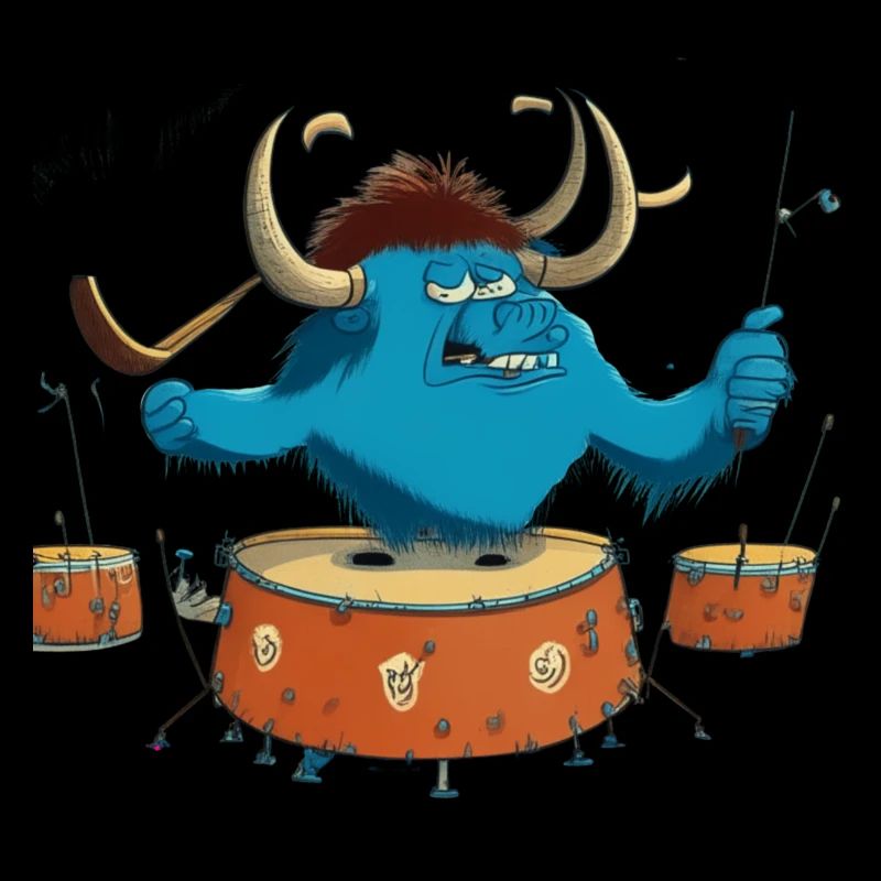 Buffalo à la batterie