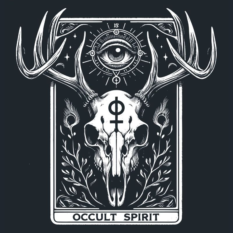 Deer Skull 2 Okkulter Geist