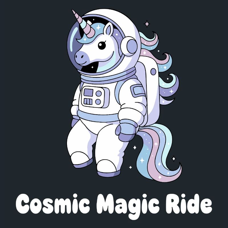 Licorne cosmique Voyage dans l’espace
