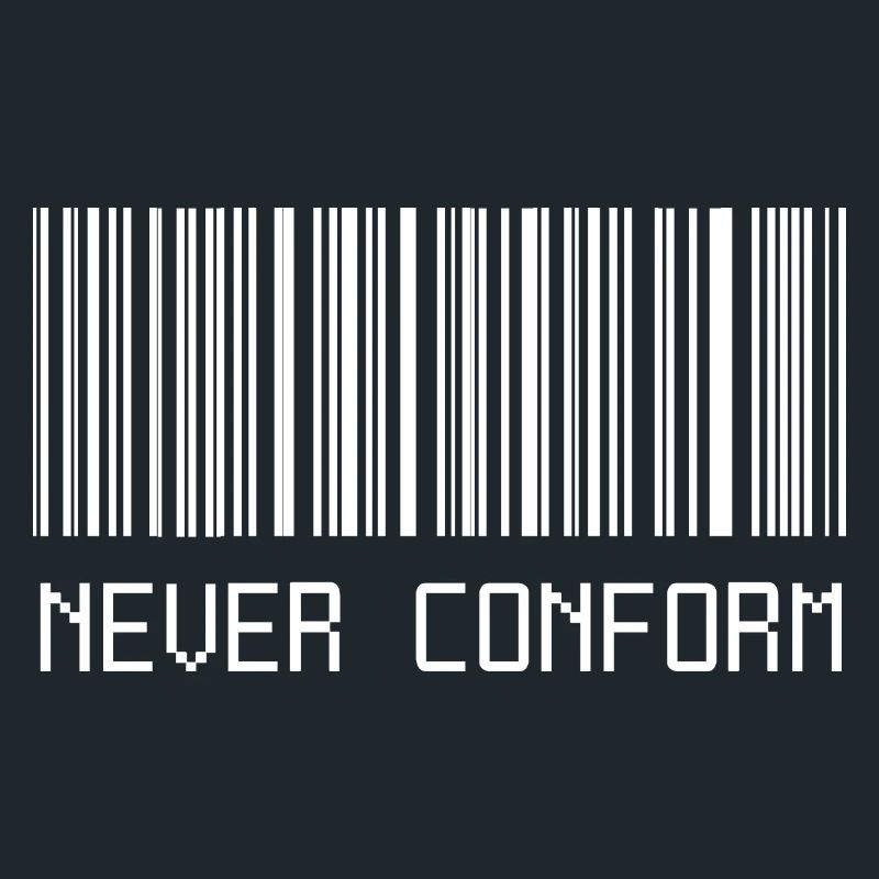 Never conform barcode