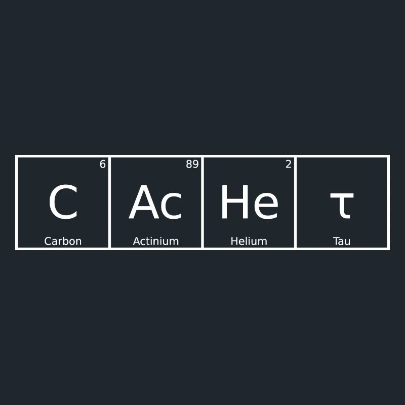 Cachet Nom Prénom Chimie Tableau périodique Éléments