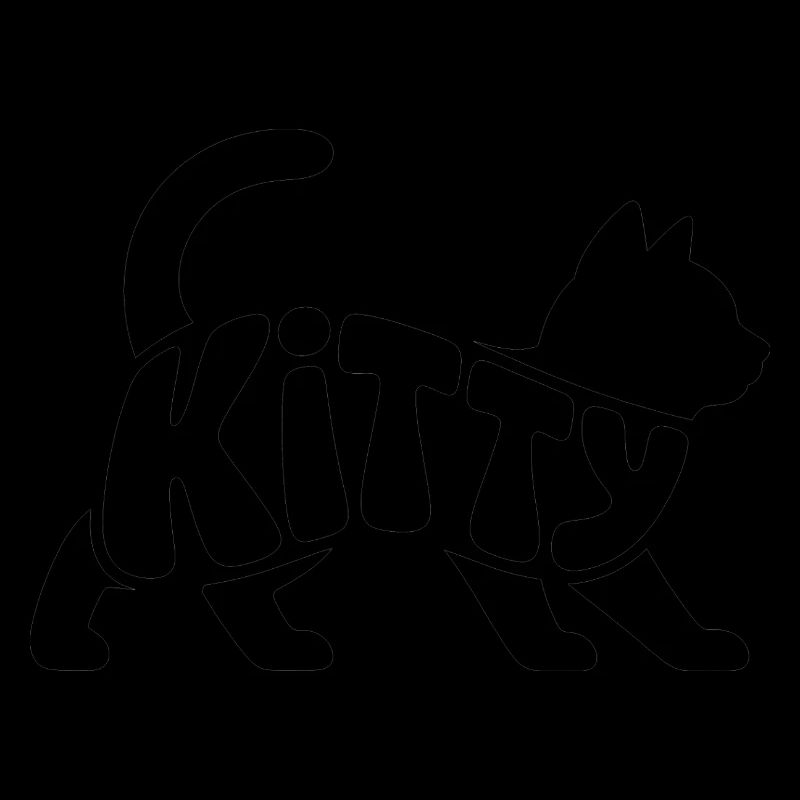 Kitty - Conception de chat de compagnie mignon