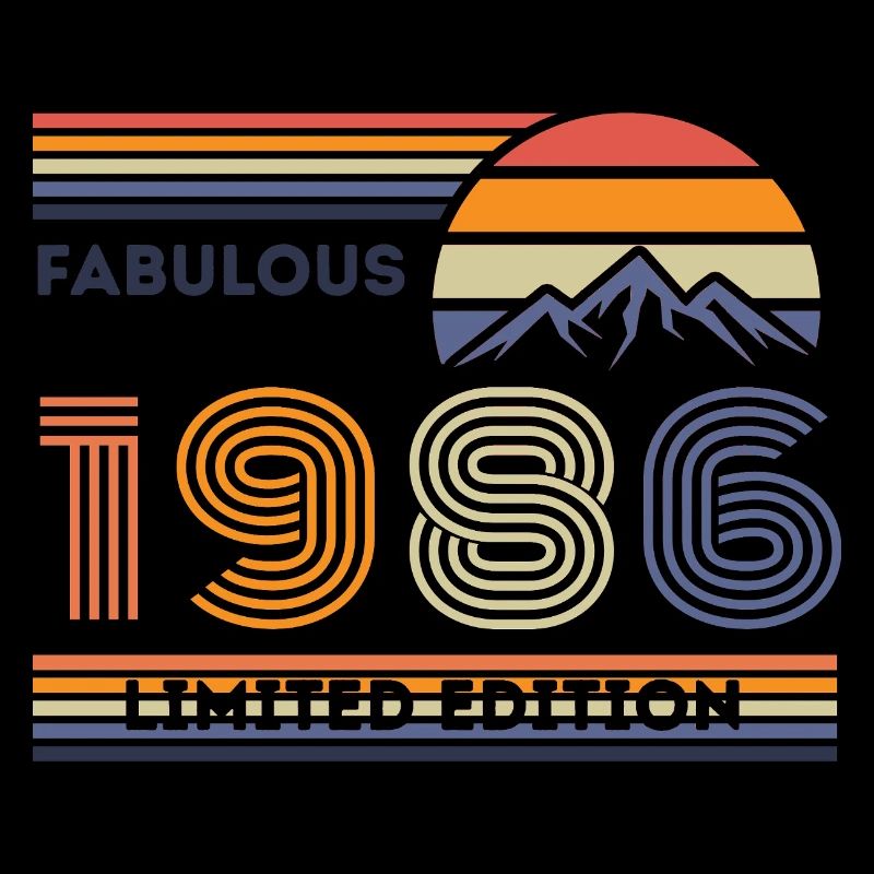 Fabulous 1986 – Design en édition limitée