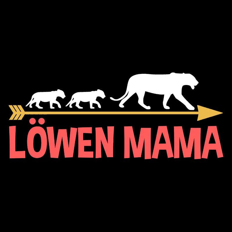 Mutter Löwen Mama