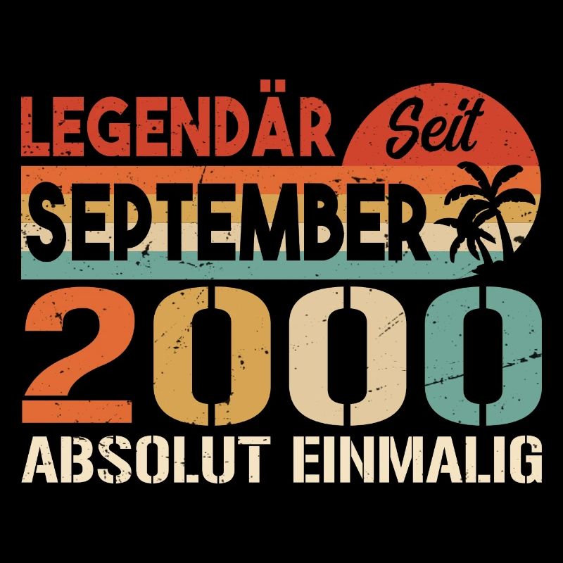 2000 September Vintage Geburtstagsgeschenk 2000