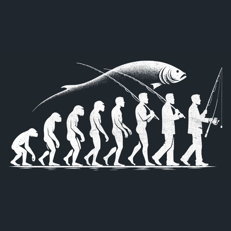 Evolution Pêche Poisson Truite Pêcheur Pêcheur Achigan