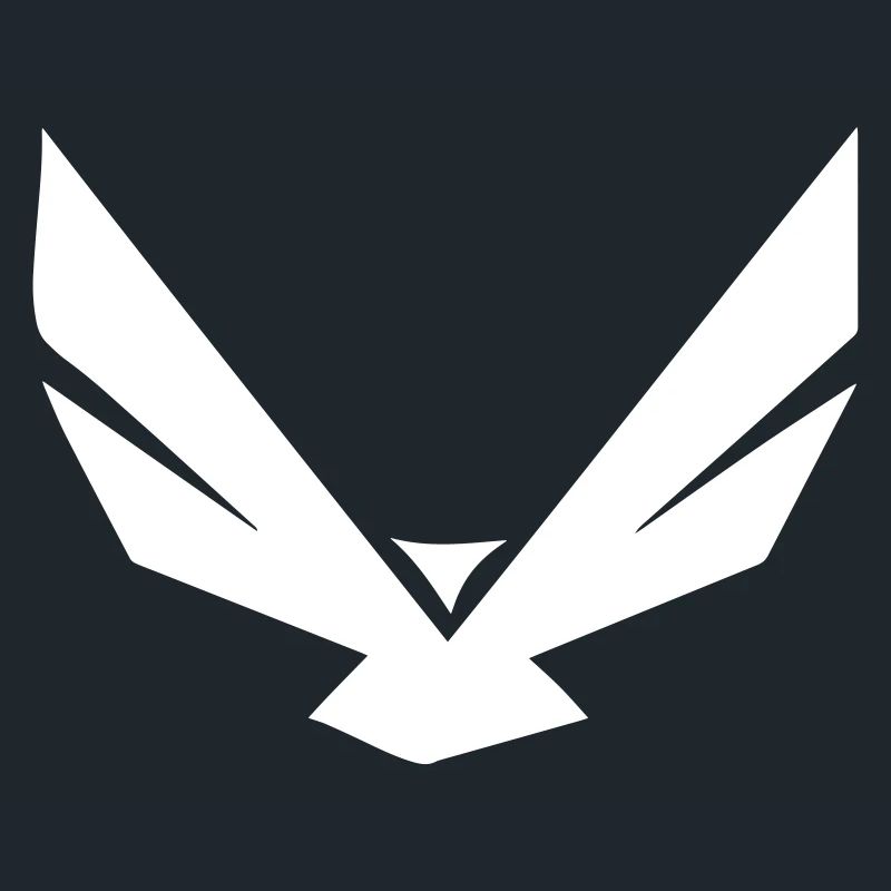 Eagle in the simplest form - design