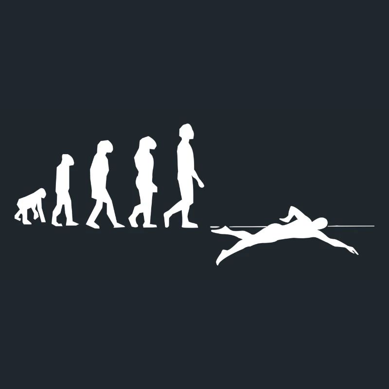 Evolution des Schwimmens