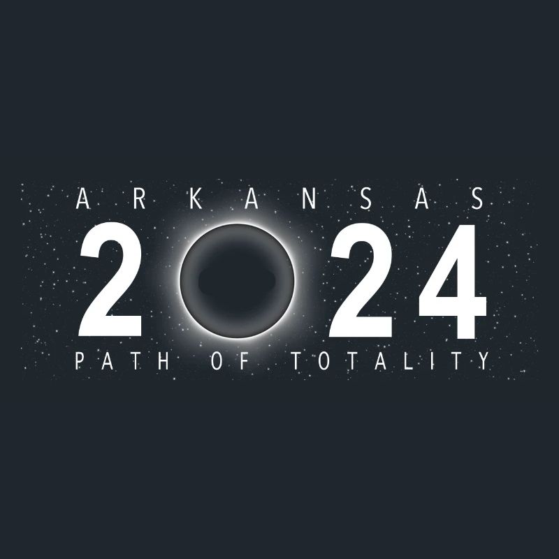 Eclipse de Soleil Arkansas 8 avril 2024