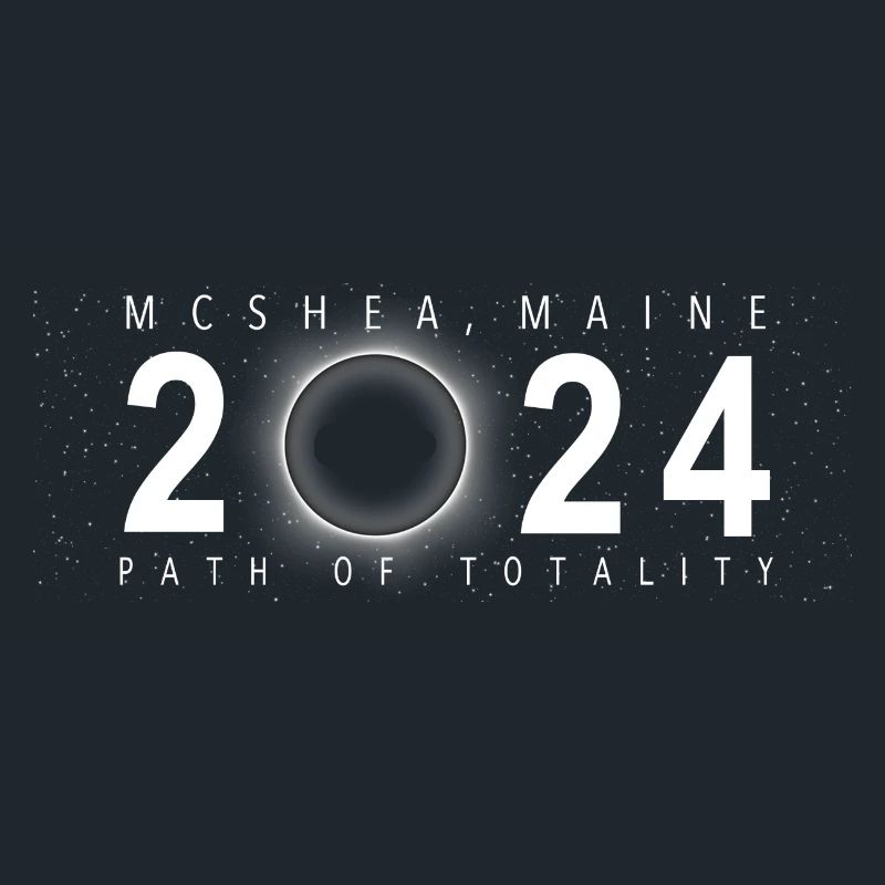 Solar Eclipse McShea Maine April 8 2024