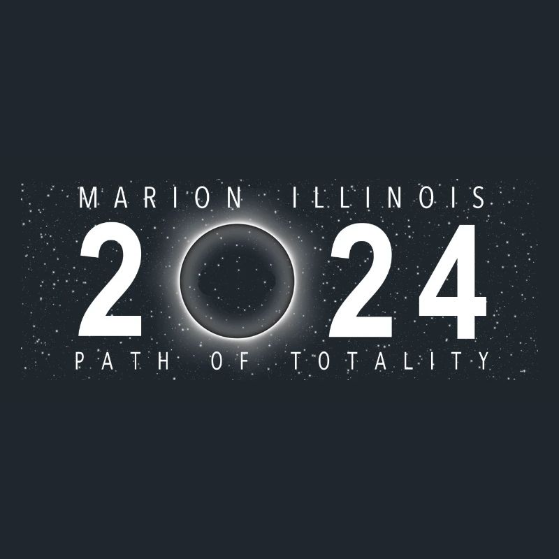 Eclipse de Soleil Marion Illinois 8 avril 2024