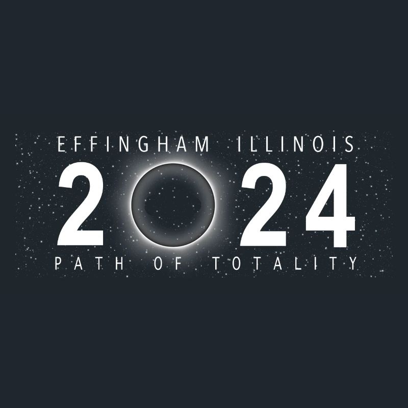 Eclipse de Soleil Effingham Illinois 8 avril 2024