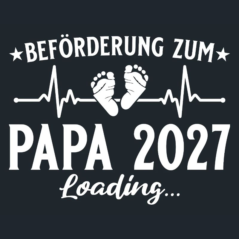 Beförderung zum Papa 2027 Loading Geschenk