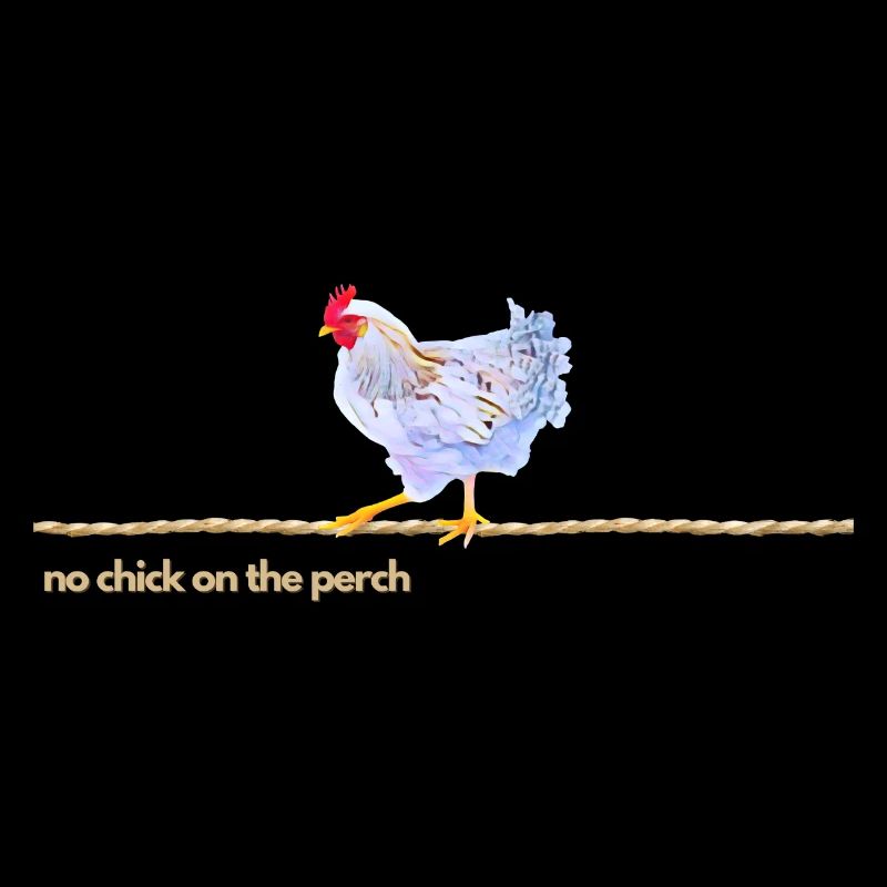 Sei kein Huhn auf der Stange!