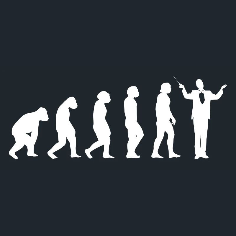 Musiker Dirigenten Evolution Dirigent Musik Band