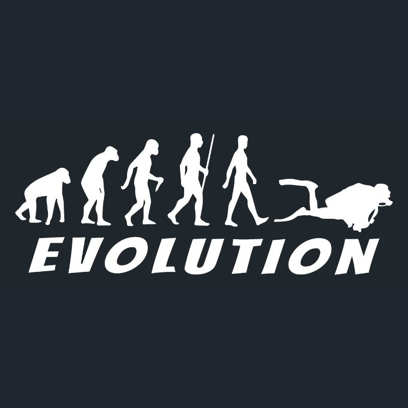Evolution Plongeur blanc