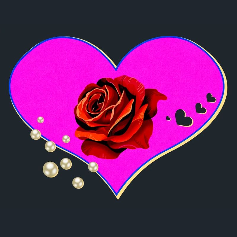 0Cœurs, Roses, Perles