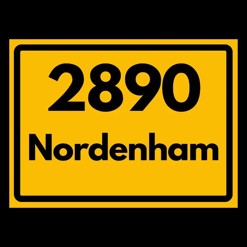 ANCIEN CODE POSTAL RÉTRO 2890 NORDENHAM – WESER