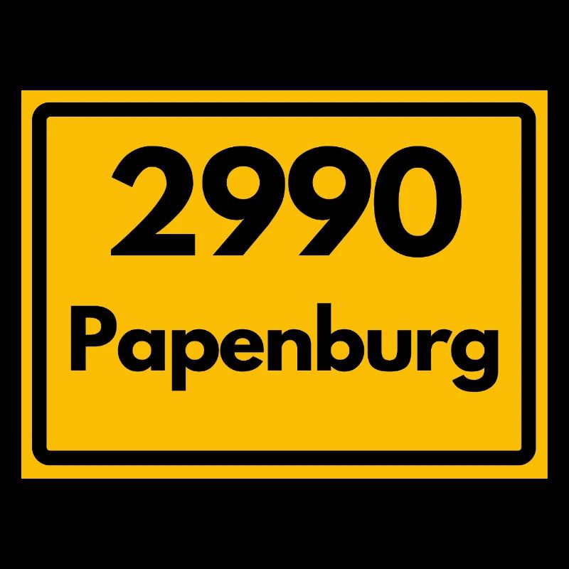 ANCIEN CODE POSTAL RÉTRO 2990 PAPENBURG