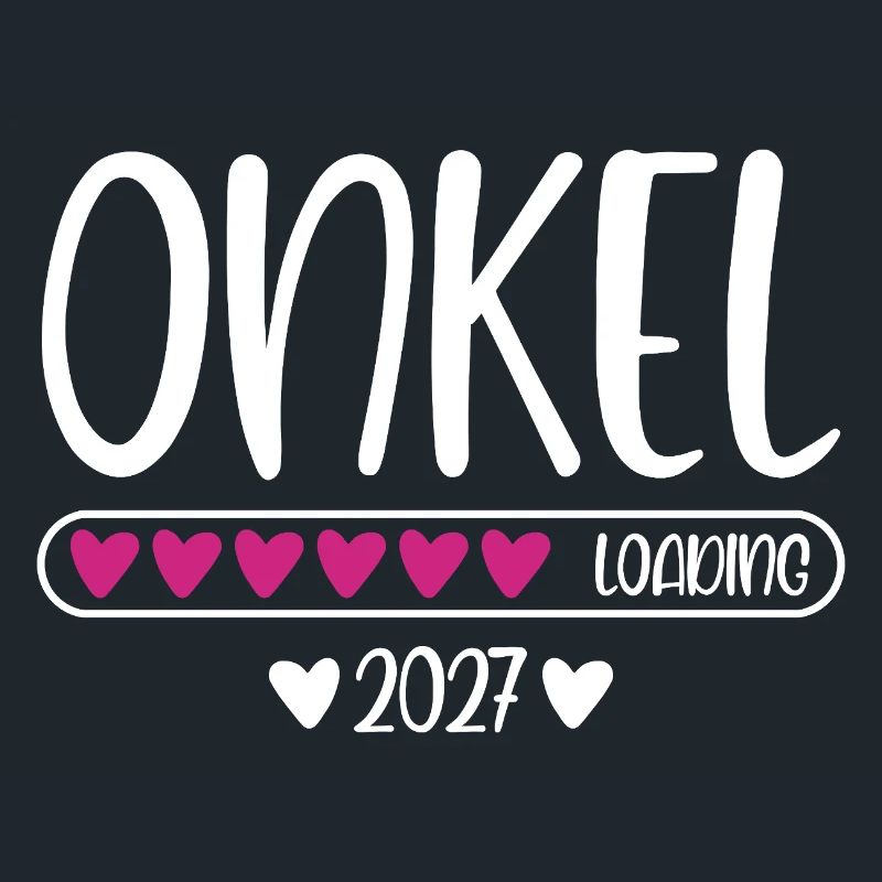 Onkel 2027 loading mit Herzchen Ladebalken